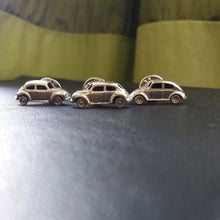 Load image into Gallery viewer, Sterling silver modern beetle pins