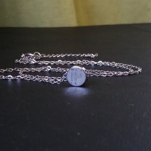 Hypoallergenic steel necklace and pendant