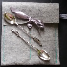 Cargar imagen en el visor de la galería, Citroën SM silver spoon and Citroën DS car spoon