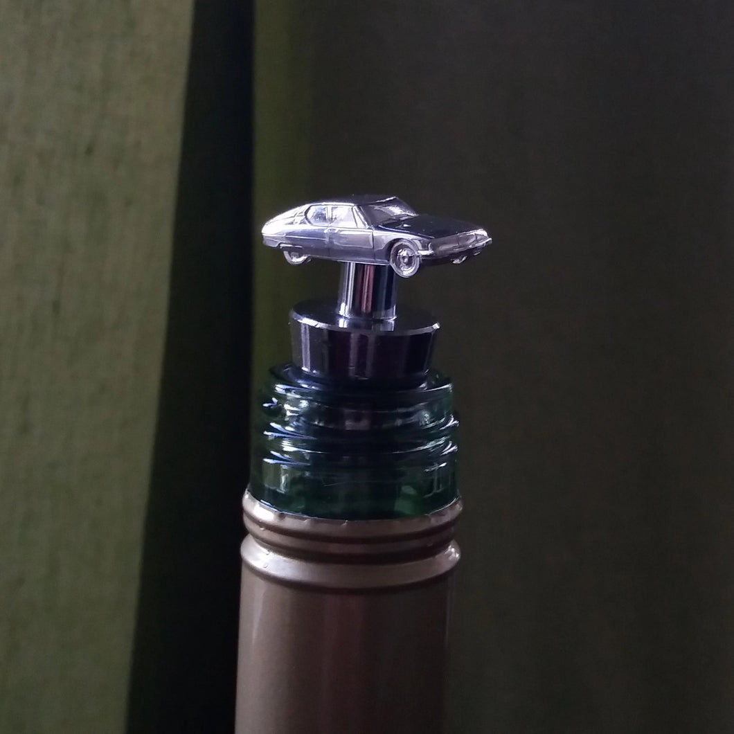 Citroën SM silver bottle stopper