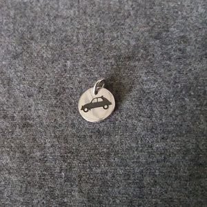 Large 2cv silhouette pendant Citroën