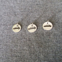 Load image into Gallery viewer, Classic car silhouette 2cv visa DS pendant