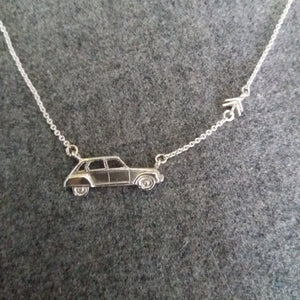 Citroën Dyane necklace with chevron