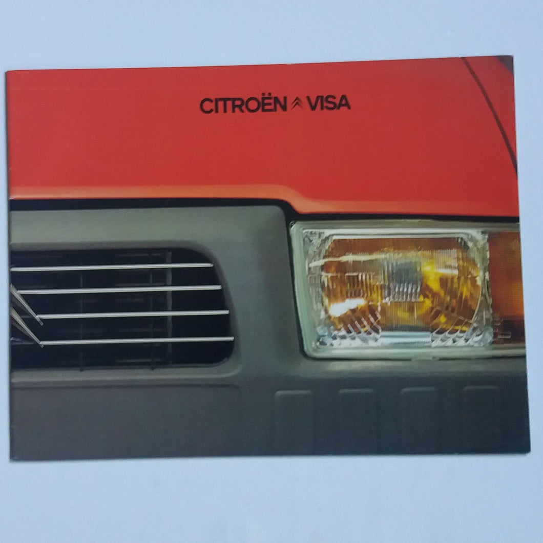 Citroën Visa brochure