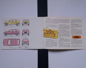 Citroën Visa brochure