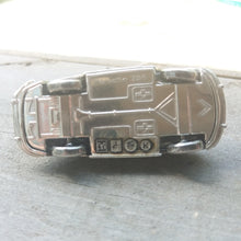 Load image into Gallery viewer, Hallmarks on the chassis of the silver Porsche 356  cabrio 1:87