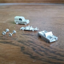 Load image into Gallery viewer, Sterling silver landrover defender 1:160