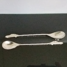Cargar imagen en el visor de la galería, Silver car spoons with citroen SM maserati car classic