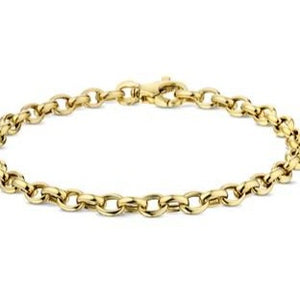 14kt gold bracelet for charms