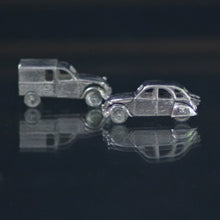 Load image into Gallery viewer, Miniature silver AK350 and 2cv6