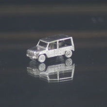 Load image into Gallery viewer, Silver Citroen Mehari miniature