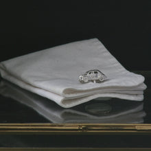 Charger l&#39;image dans la galerie, Renault 4cv sterling silver 1:160 cufflinks