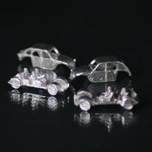 Load image into Gallery viewer, Silver miniature 2cv 4 or 6 with passengers